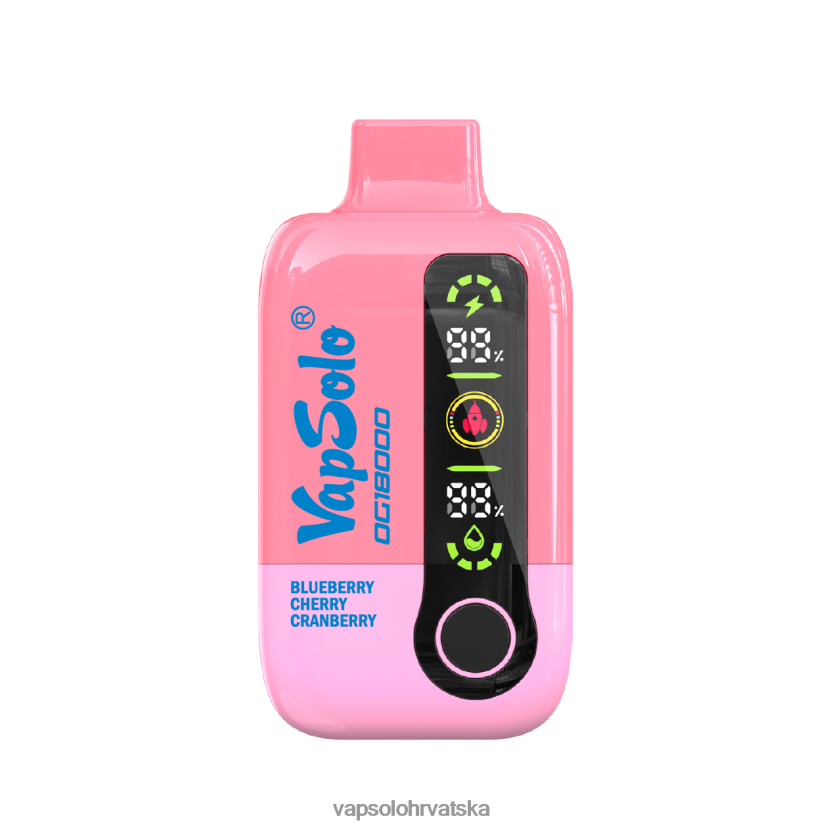 VapSolo Hrvatska - VapSolo DG18000 jednokratni vape VL8VT649 borovnica trešnja brusnica