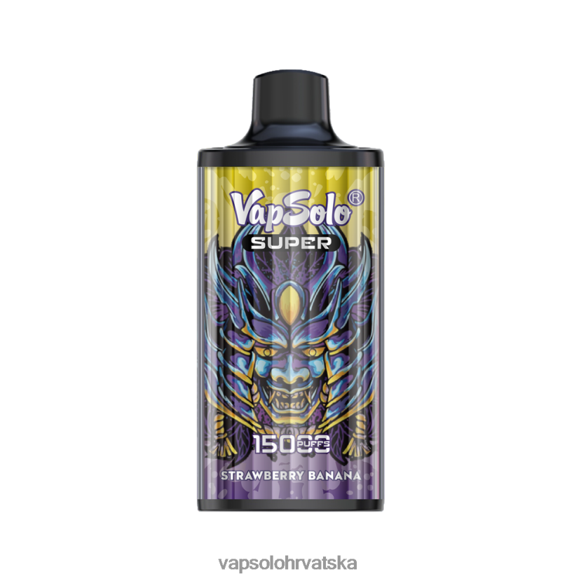 VapSolo Wholesale - VapSolo SUPER jednokratni vape VL8VT622 jagoda banana