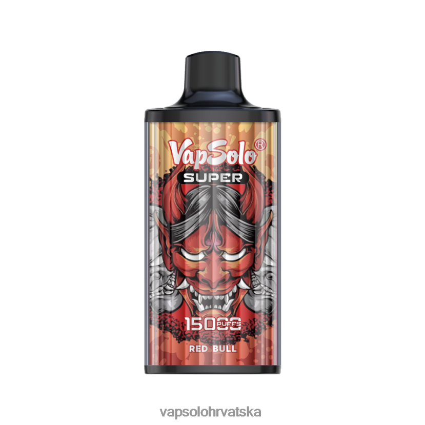 VapSolo Zagreb - VapSolo SUPER jednokratni vape VL8VT620 crveni bik