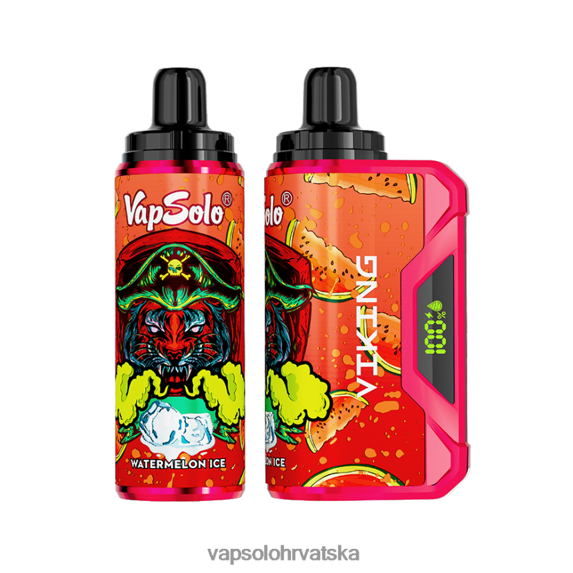 VapSolo Buy - VapSolo VIKING jednokratni vape VL8VT648 led od lubenice