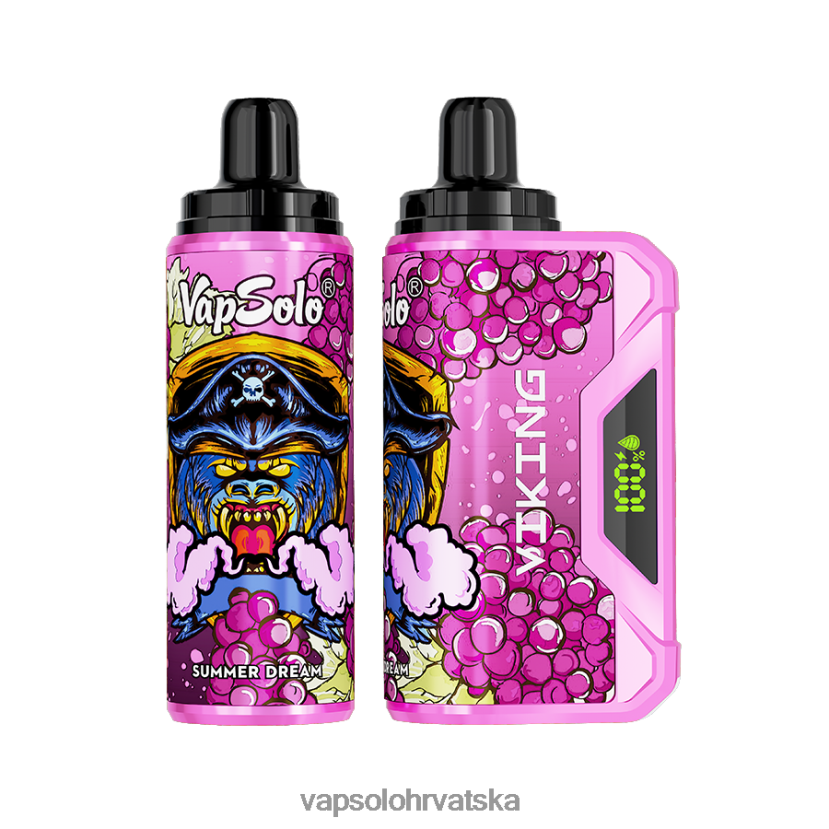 VapSolo Disposable - VapSolo VIKING jednokratni vape VL8VT647 ljetni san