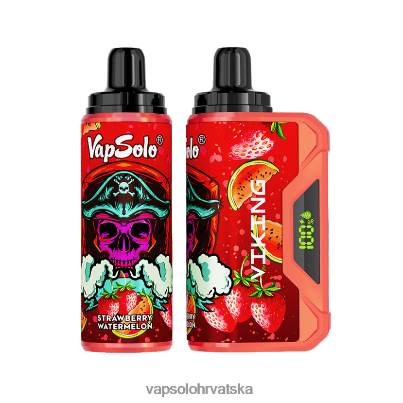VapSolo Wholesale - VapSolo VIKING jednokratni vape VL8VT646 jagoda lubenica