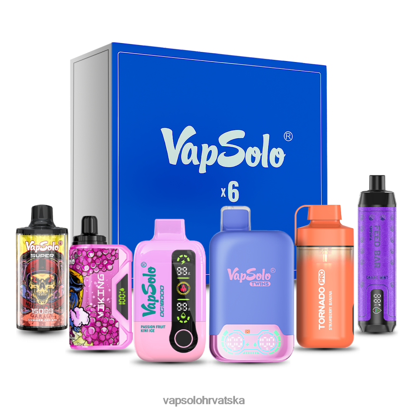 VapSolo Hrvatska - VapSolo kutija iznenađenja VL8VT625 slučajni okusi